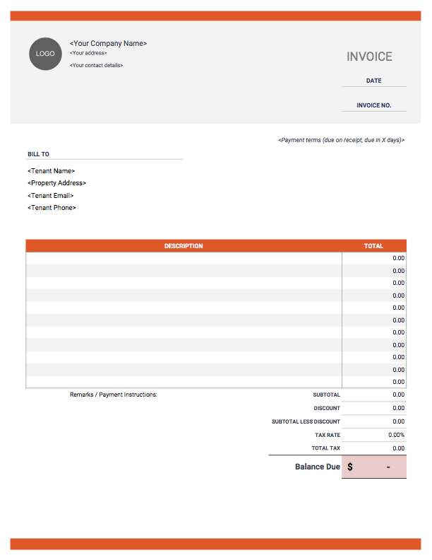 View Rent Tax Invoice Template Australia Pics Invoice Template Ideas