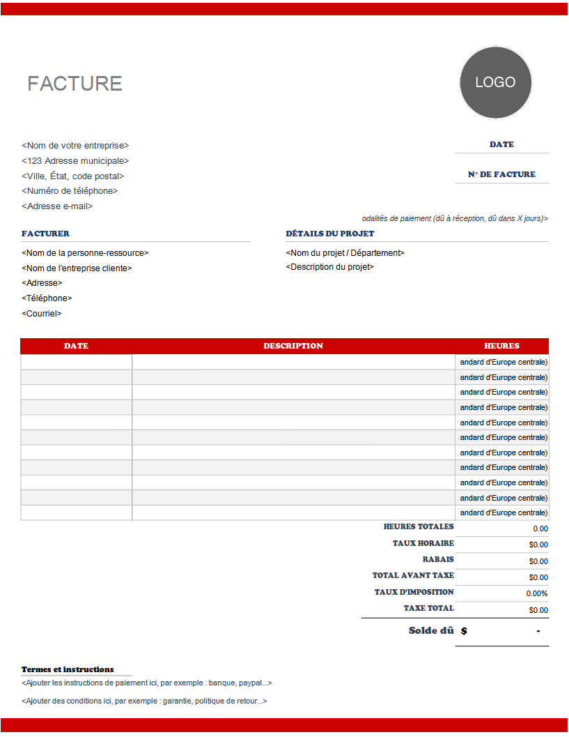 Free Graphic Design Invoice Templates - Invoice Simple