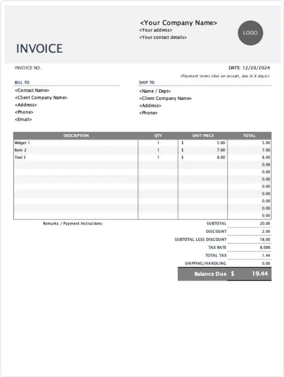 Invoice Featured Image