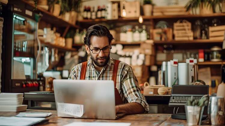 propriétaire d'une petite entreprise faisant de l'affacturage